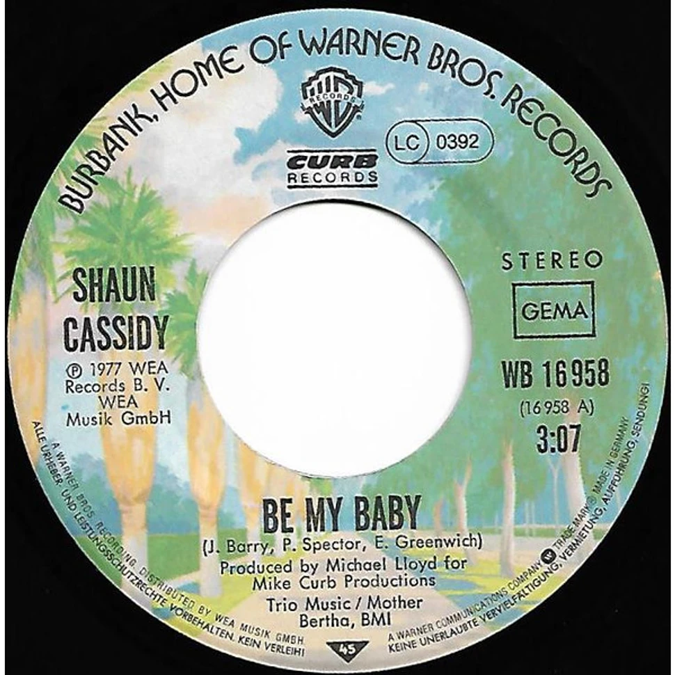 Shaun Cassidy - Be My Baby