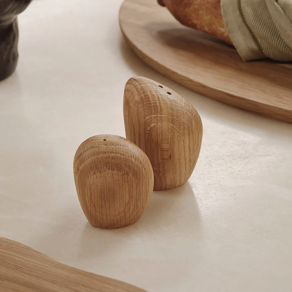 ferm LIVING - Cairn Salt and Pepper Shakers (Set of 2)