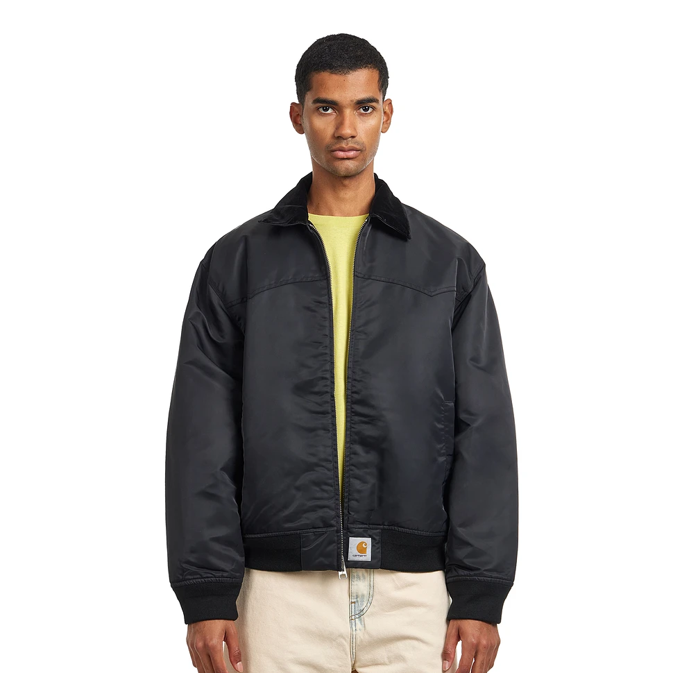 Carhartt WIP Santa Fe Alumni Jacket (Black Scarlet) HHV