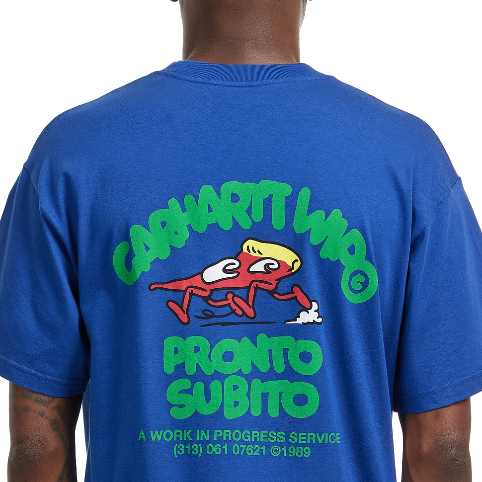 【carhartt】\"S/S Pronto\"ルーズフィット 半袖Tシャツ/wolfsbane Carhartt WIP - S/S Pronto T-Shirt (Wolfsbane) | HHV