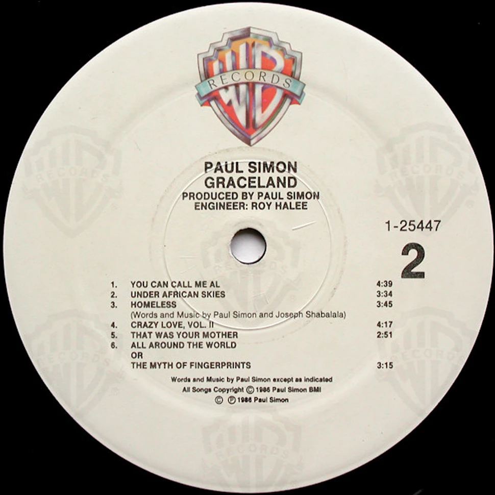 Paul Simon - Graceland