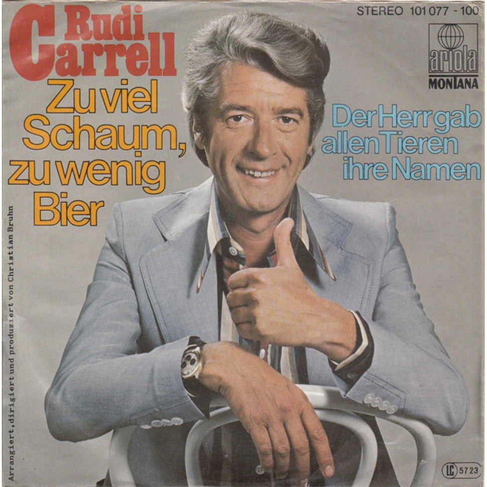 Rudi Carrell - Zu Viel Schaum, Zu Wenig Bier