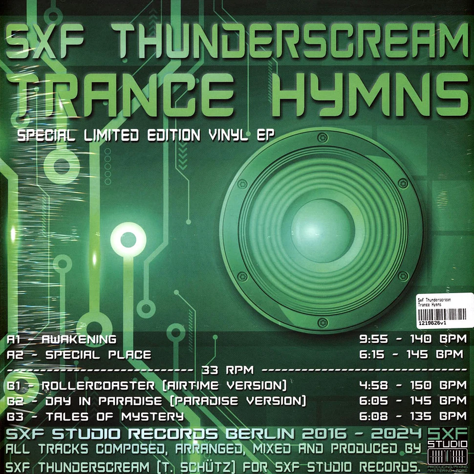 Sxf Thunderscream - Trance Hymns