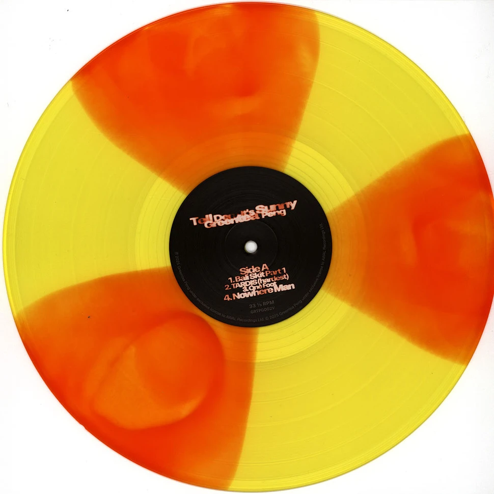 Greentea Peng - Tell Dem It's Sunny HHV X Band Exclusive Amber Sun Colored Vinyl Edition