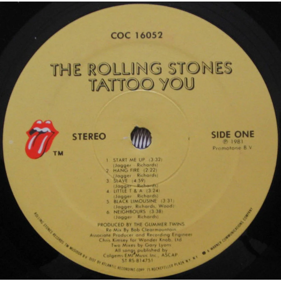 The Rolling Stones - Tattoo You