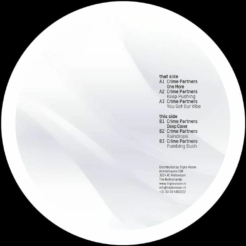 Crime Partners - Deep Cover Ep[White Vinyl Vinyl Edition