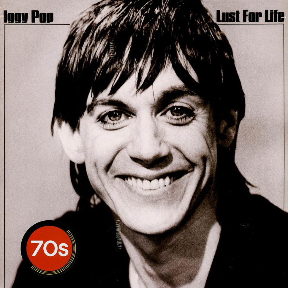 Iggy Pop - Lust For Life Blue Vinyl Edition