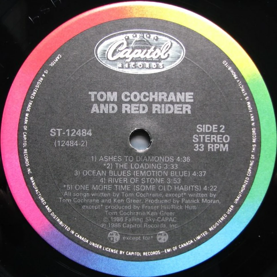 Tom Cochrane And Red Rider - Tom Cochrane And Red Rider