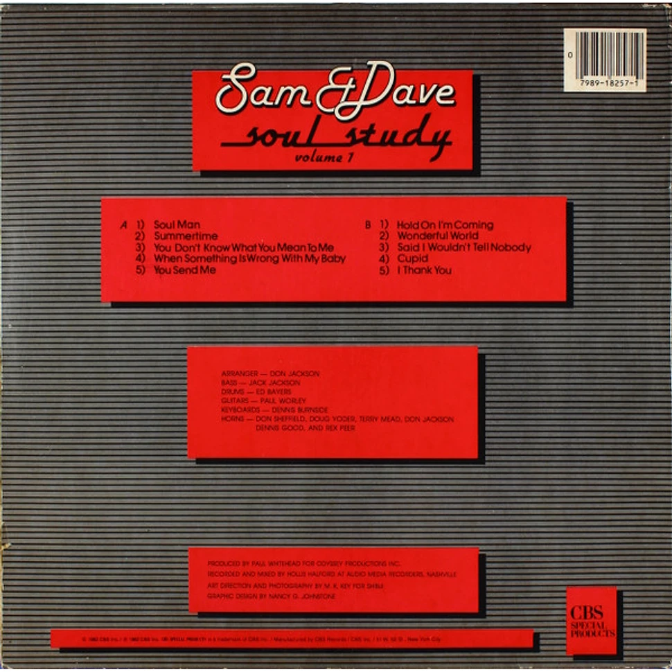 Sam & Dave - Soul Study Volume 1