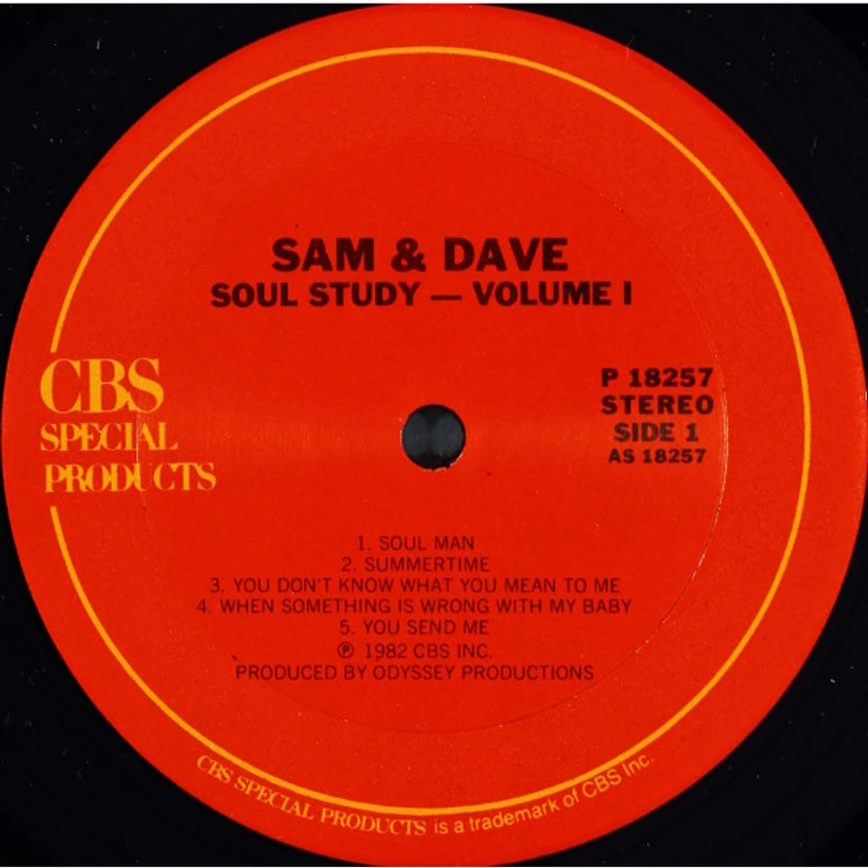 Sam & Dave - Soul Study Volume 1