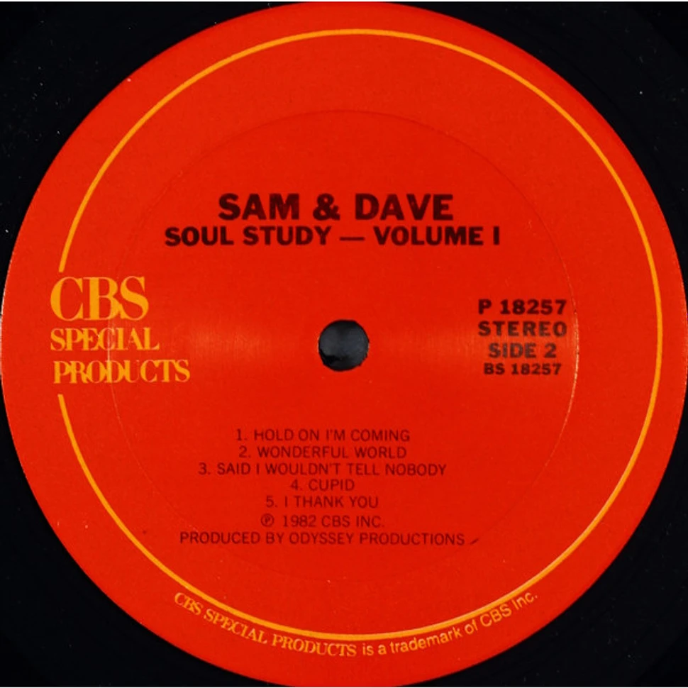 Sam & Dave - Soul Study Volume 1