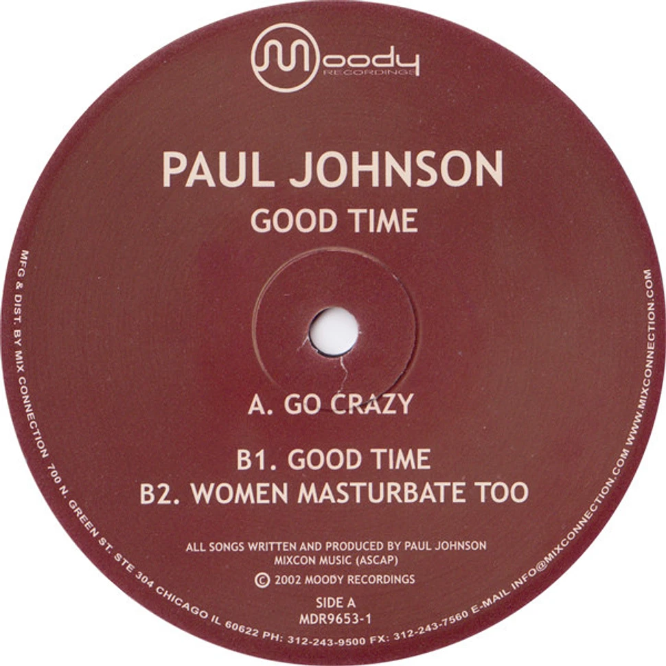 Paul Johnson - Good Time