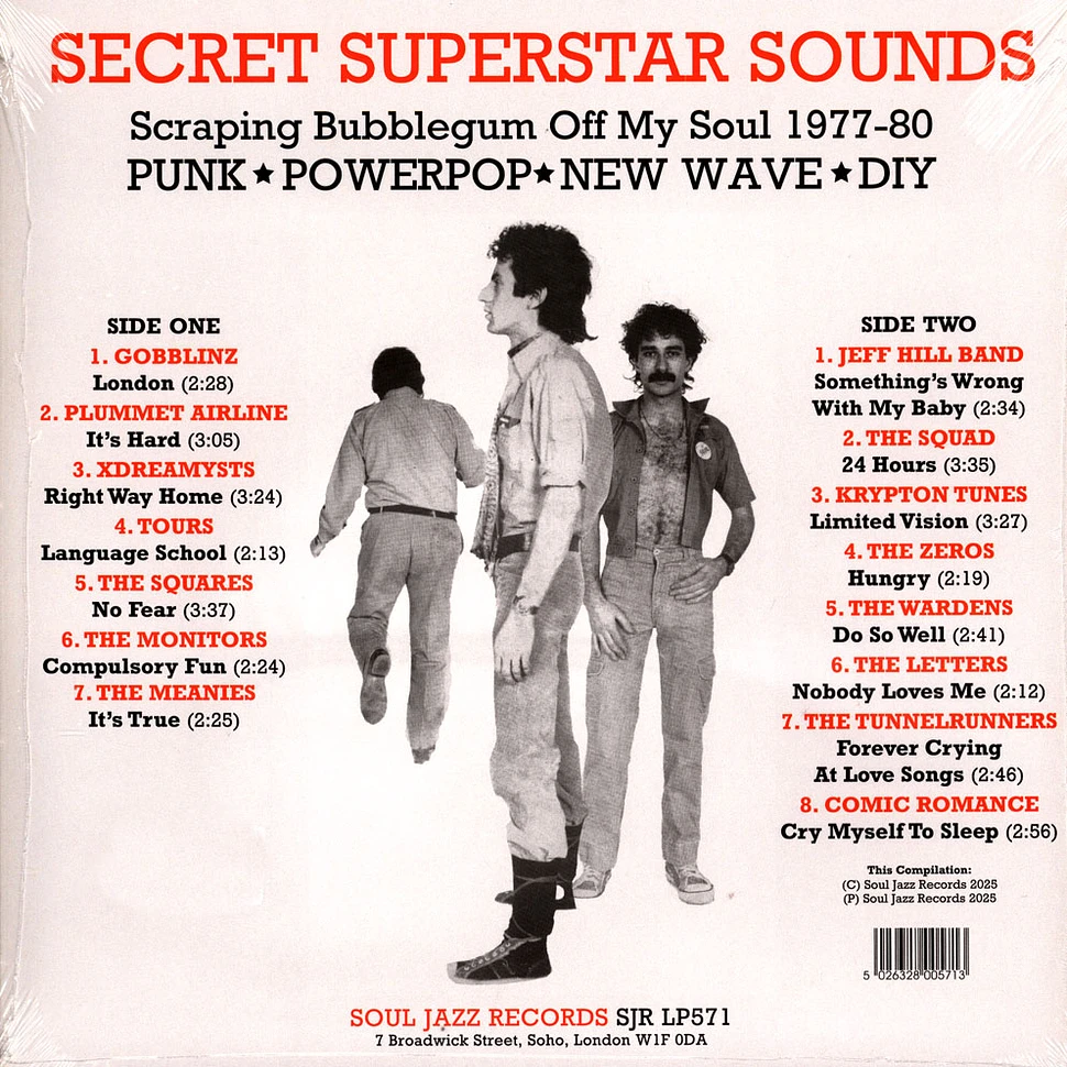 Soul Jazz Records presents - Secret Superstar Sounds (1977-1980)