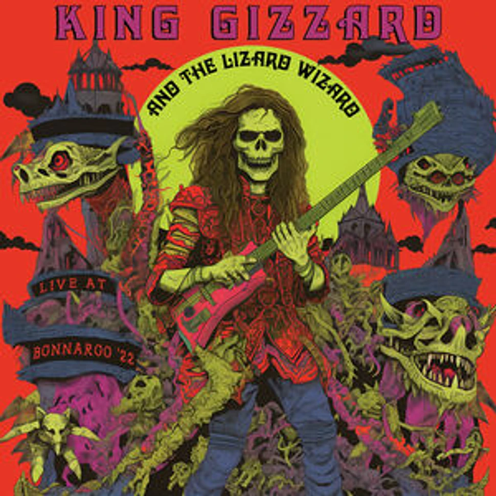 King Gizzard & The Lizard Wizard - Live At Bonnaroo 22 Red & Yellow Vinyl Edition