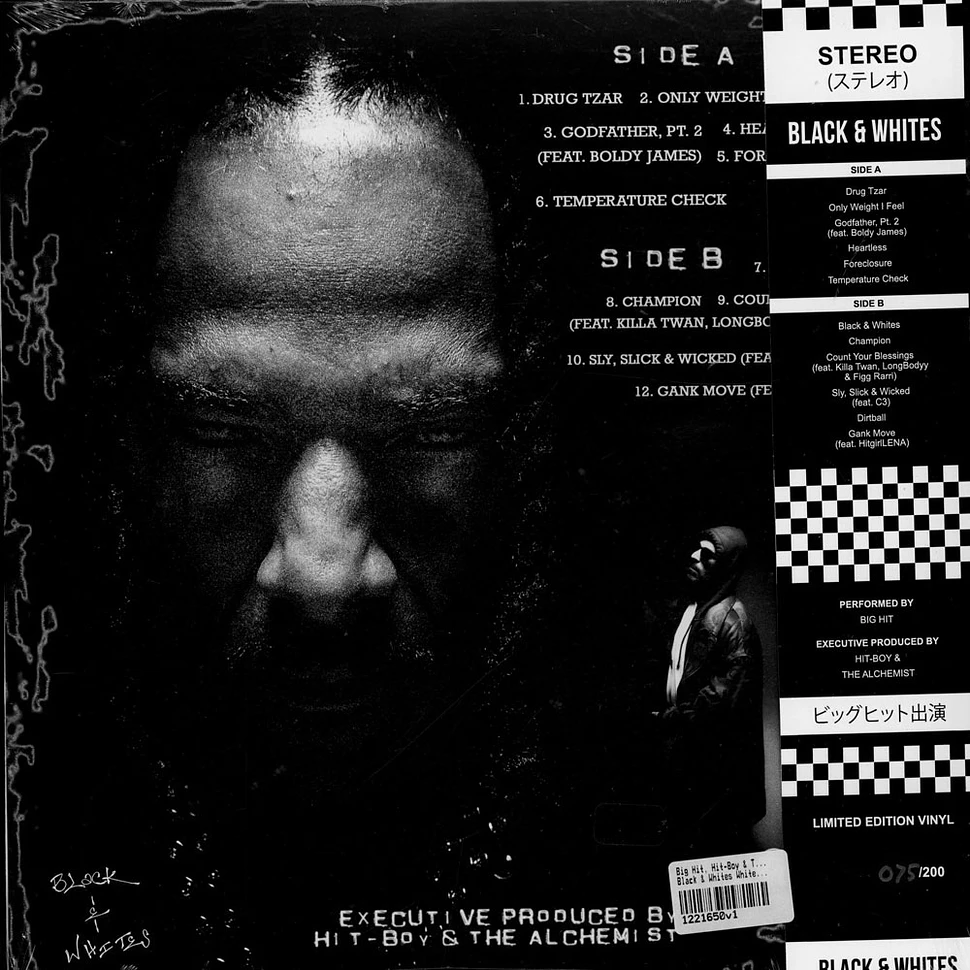 Big Hit, Hit-Boy & The Alchemist - Black & Whites White Vinyl Edition W/ Obi