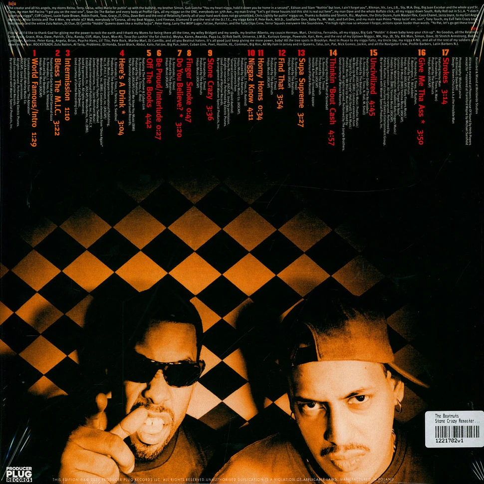 The Beatnuts - Stone Crazy Remastered HHV Exclusive Yellow & Orange Splatter Vinyl Edition
