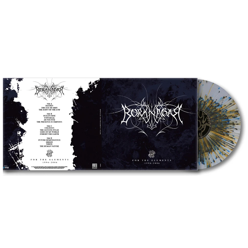 Borknagar - For The Elements: 1996-2006 Crystal Clear Splatter Vinyl Edition