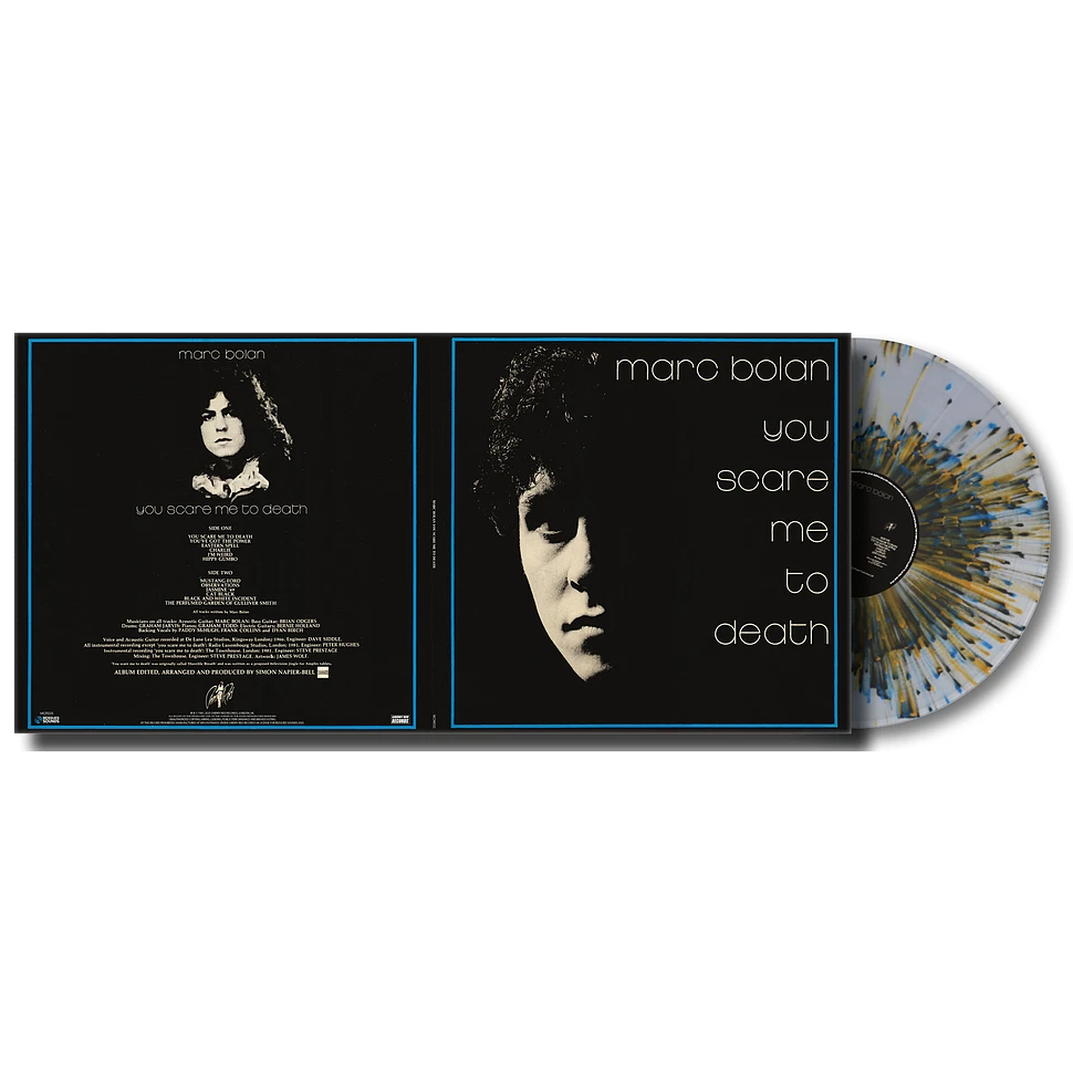 Marc Bolan - You Scare Me To Death Crystal Clear Splatter Vinyl Edition