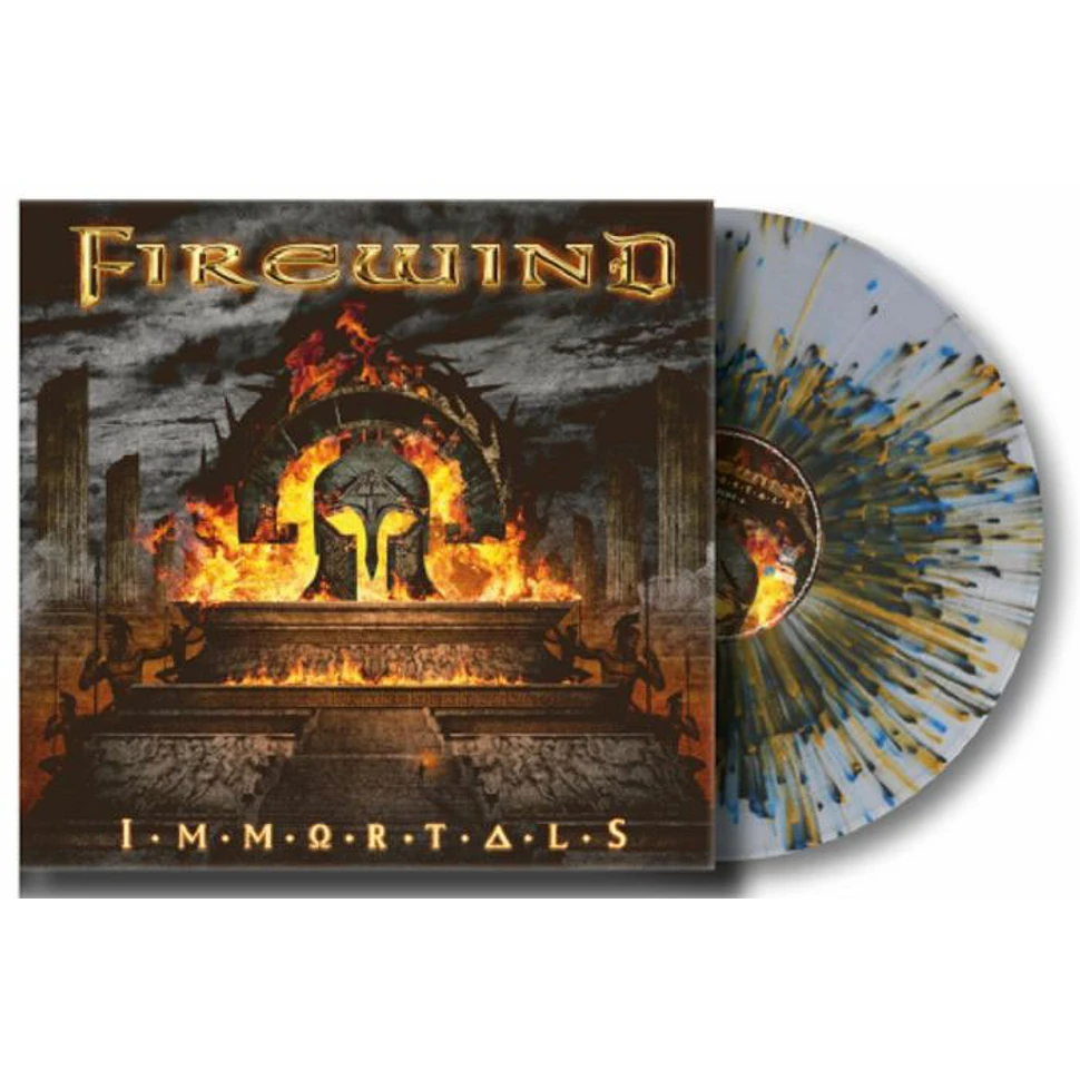 Firewind - Immortals Crystal Clear Splatter Vinyl Edition