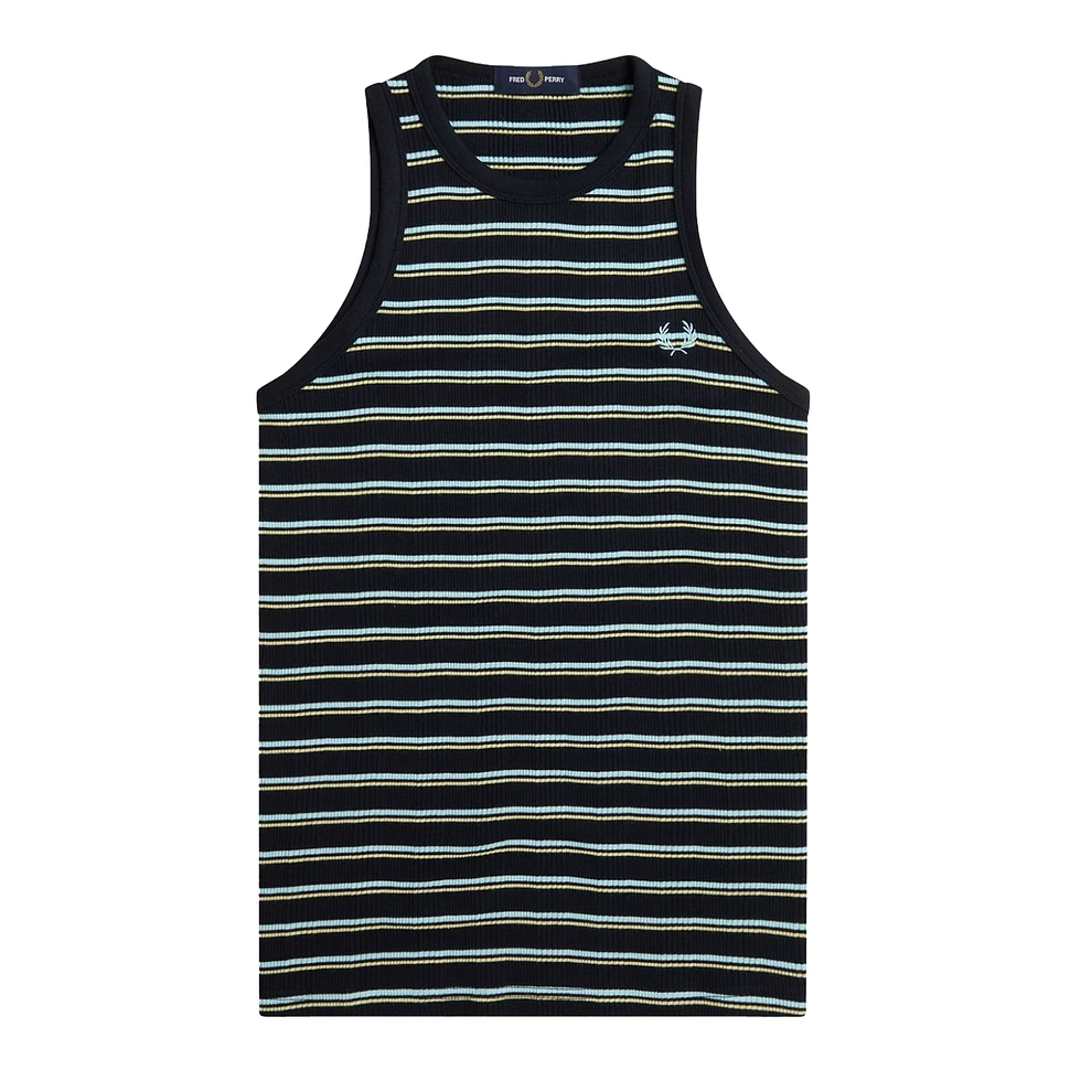 Fred Perry - Striped Ribbed Vest