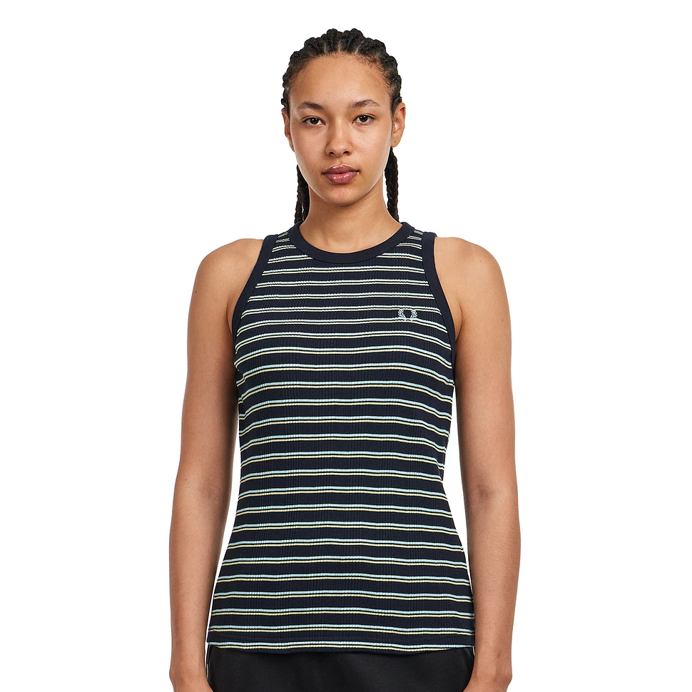 Fred Perry - Striped Ribbed Vest