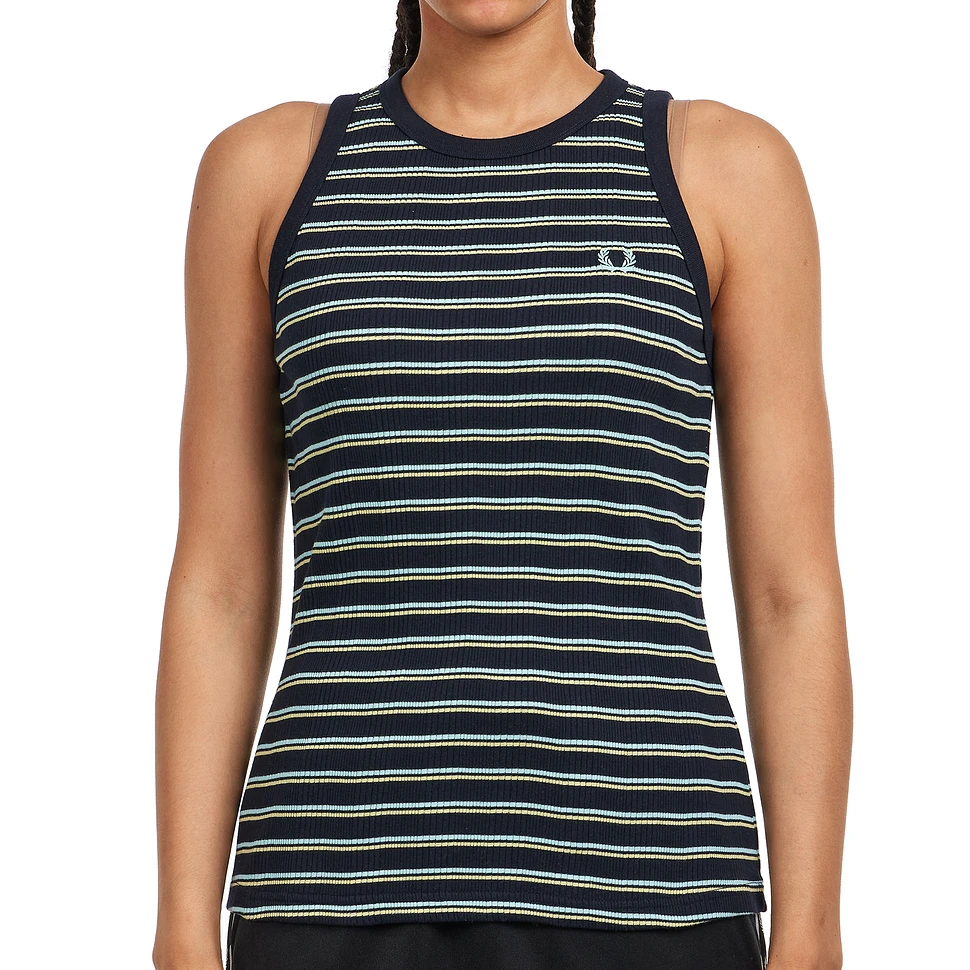 Fred Perry - Striped Ribbed Vest