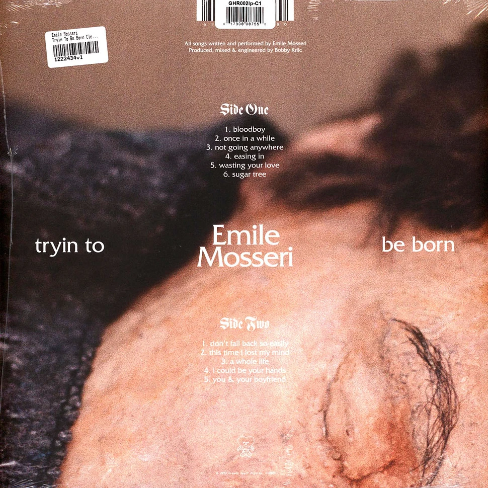 Emile Mosseri - Tryin To Be Born Clear Pink Wave Vinyl Edition