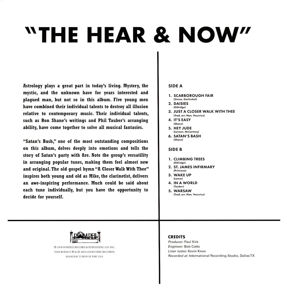 Hear & Now - Hear & Now 1970 Clear Green Vinyl Edition