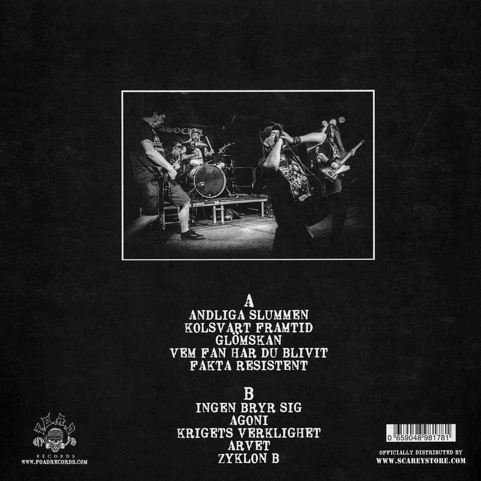 Asocial - Kolsvart Framtid Black Vinyl Edition