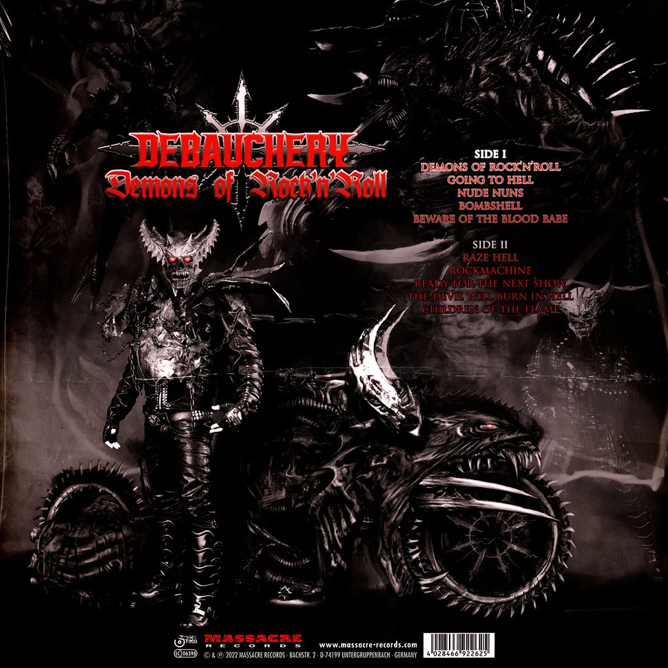 Debauchery - Demons Of Rock'n'roll Limited Red Vinyl Edition