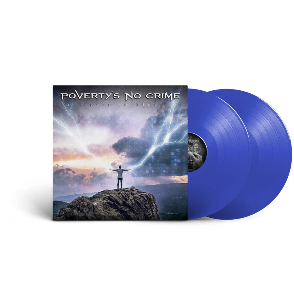 Poverty's No Crime - A Secret To Hide Limited Transparent Blue Vinyl Edition