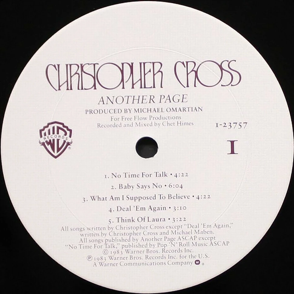 Christopher Cross - Another Page