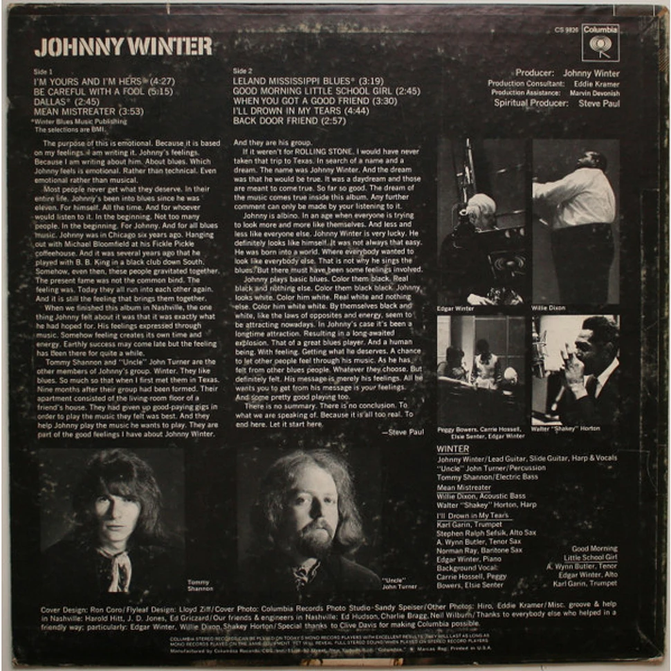 Johnny Winter - Johnny Winter