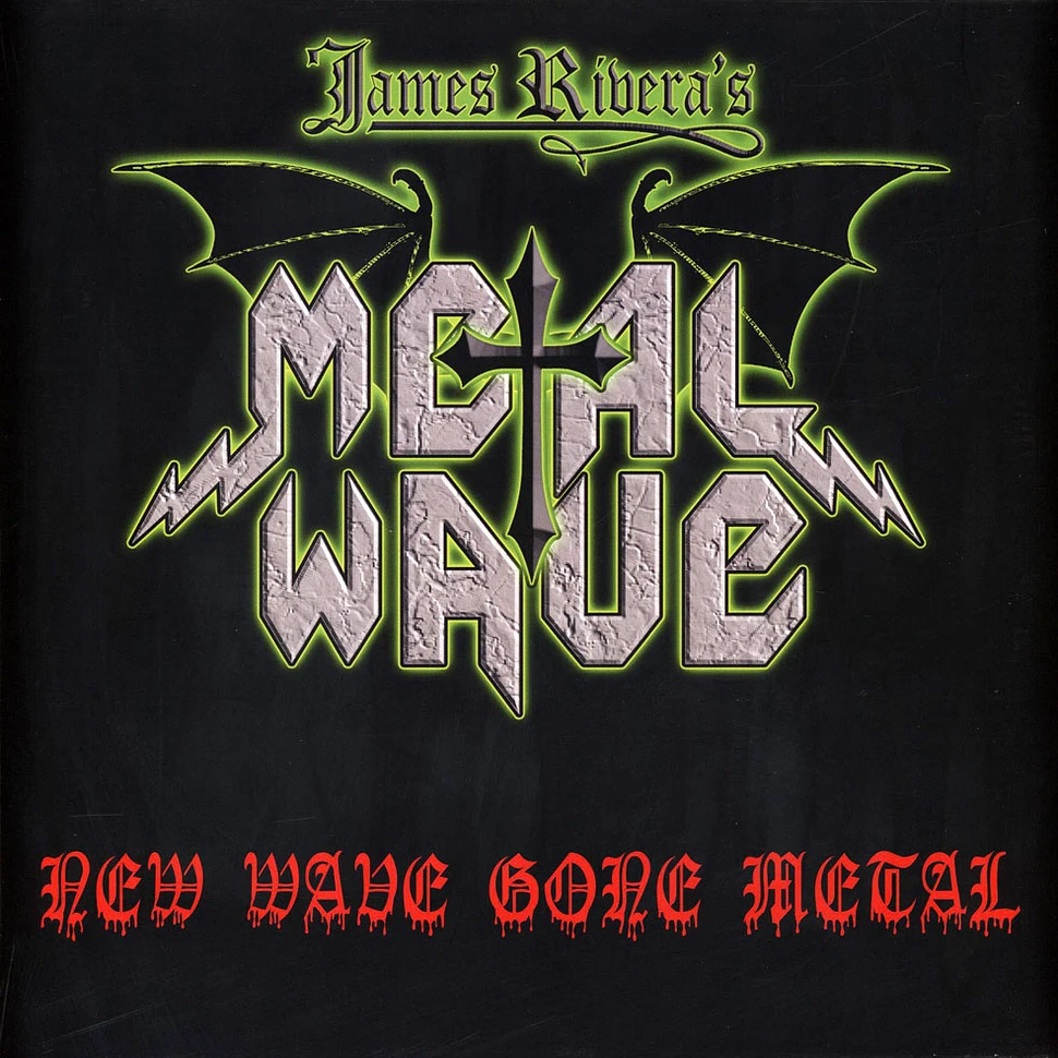 James Rivera's Metal Wave - New Wave Gone Metal Limited Black Vinyl Edition