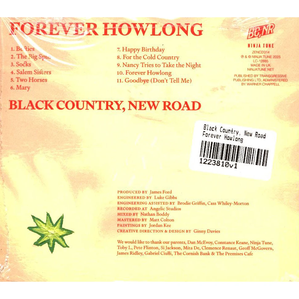 洋楽 BLACK COUNTRY, NEW ROAD / FORVER HOWLONG Forever Howlong | Black Country, New Road