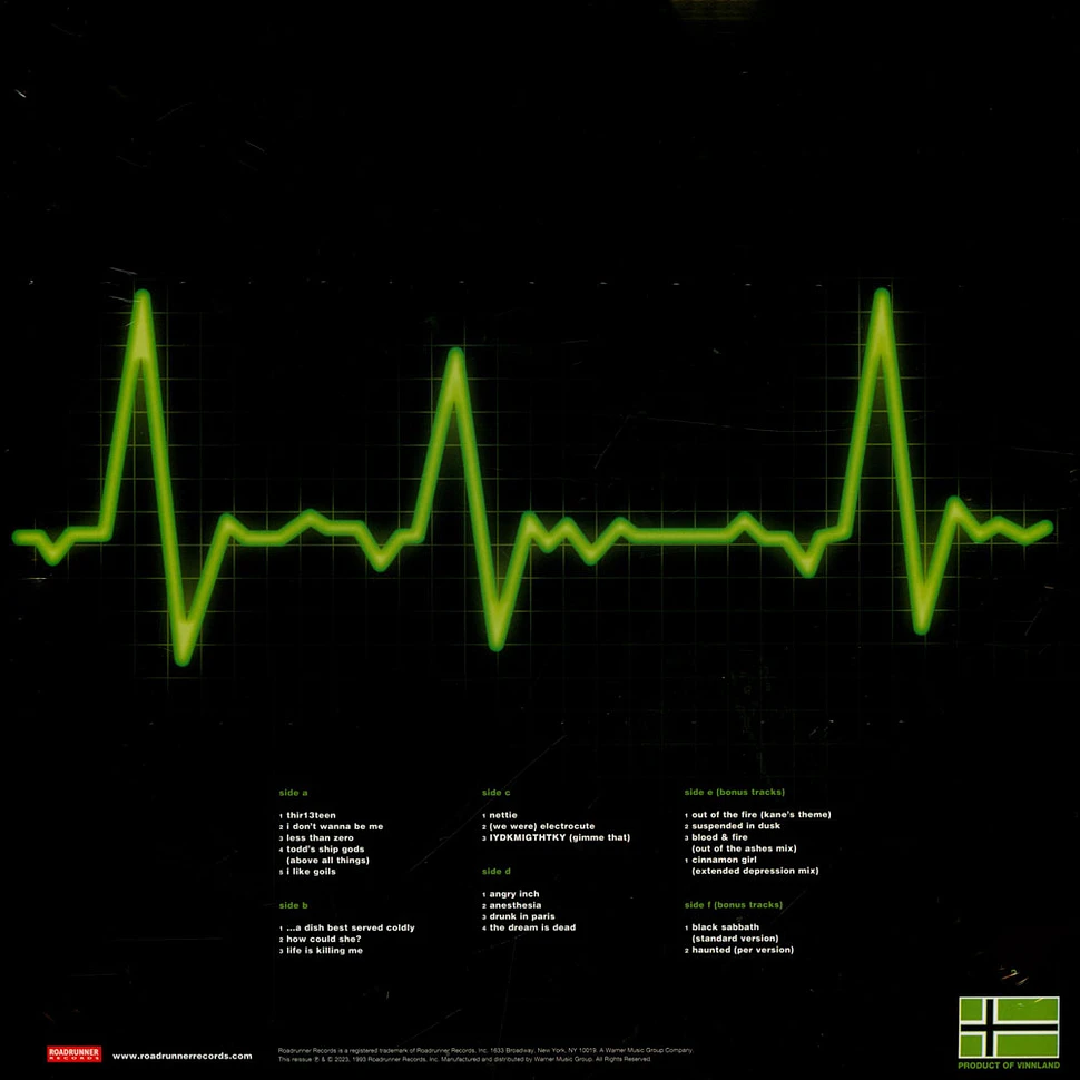 Type O Negative - Life Is Killing Me 20th Anniversary Limited Edition