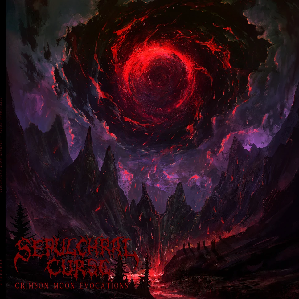 Sepulchral Curse - Crimson Moon Evocations Black Vinyl Edition