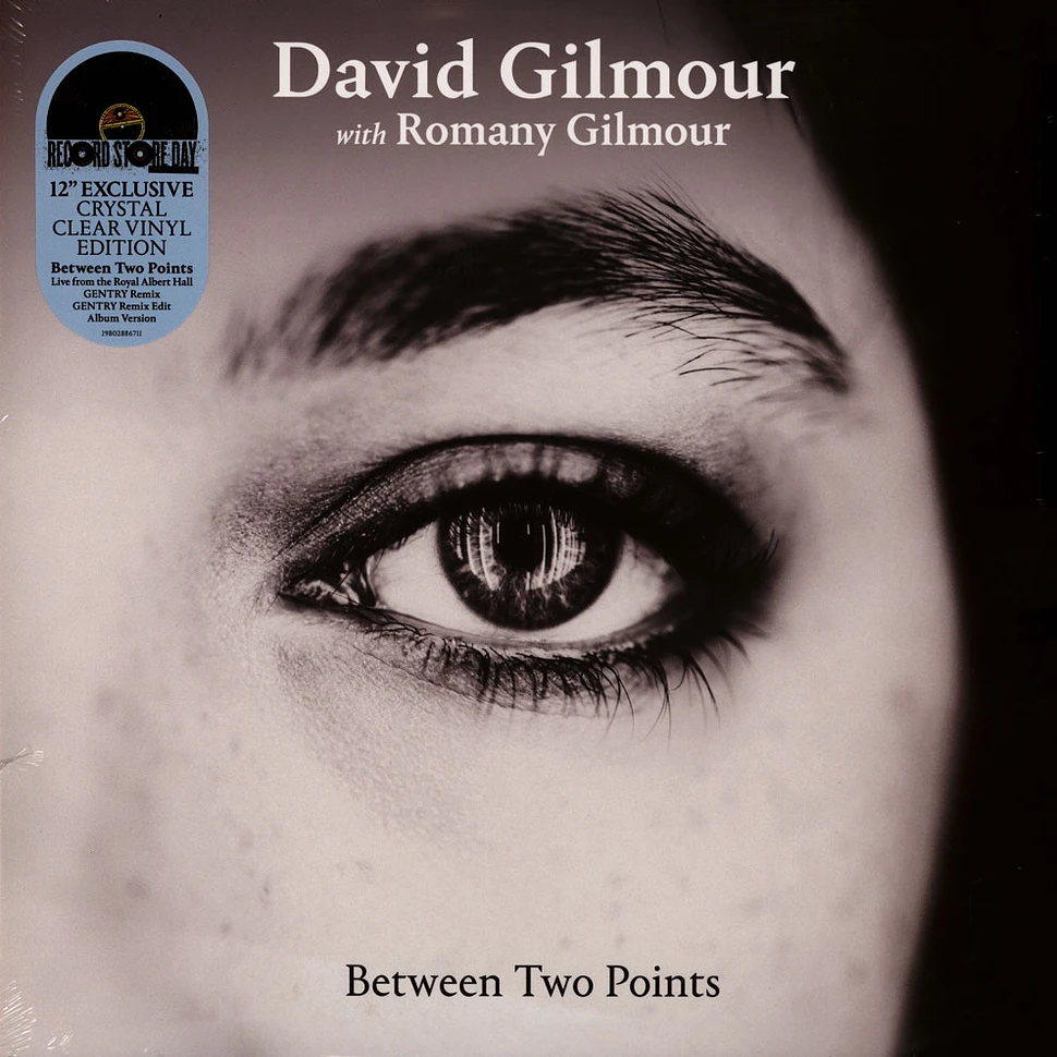 David Gilmour With Romany Gilmour - Between Two Points Record Store Day 2025 Vinyl Edition Clear Vinyl Edition