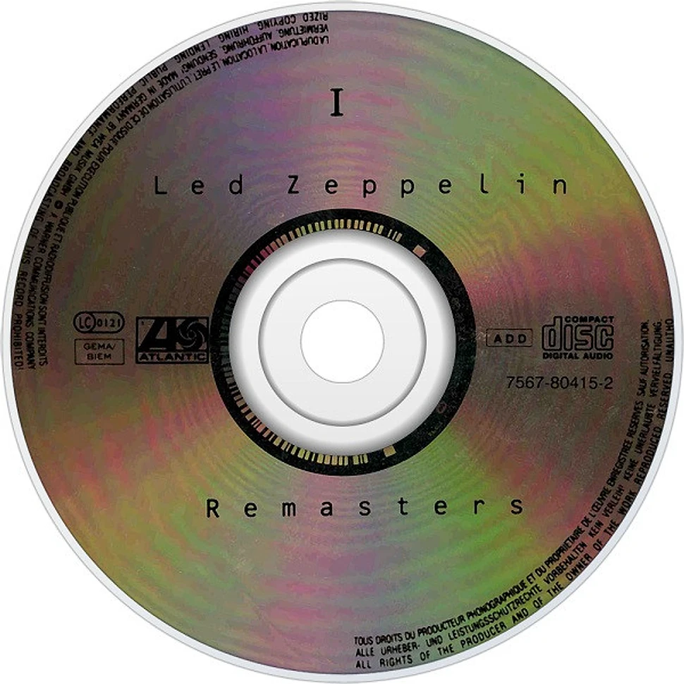 Led Zeppelin - Remasters