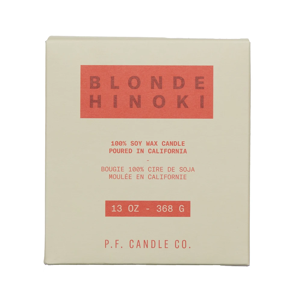 P.F. Candle Co. - Hi-Fi Collection Blonde Hinoki 13 Oz Soy Candle