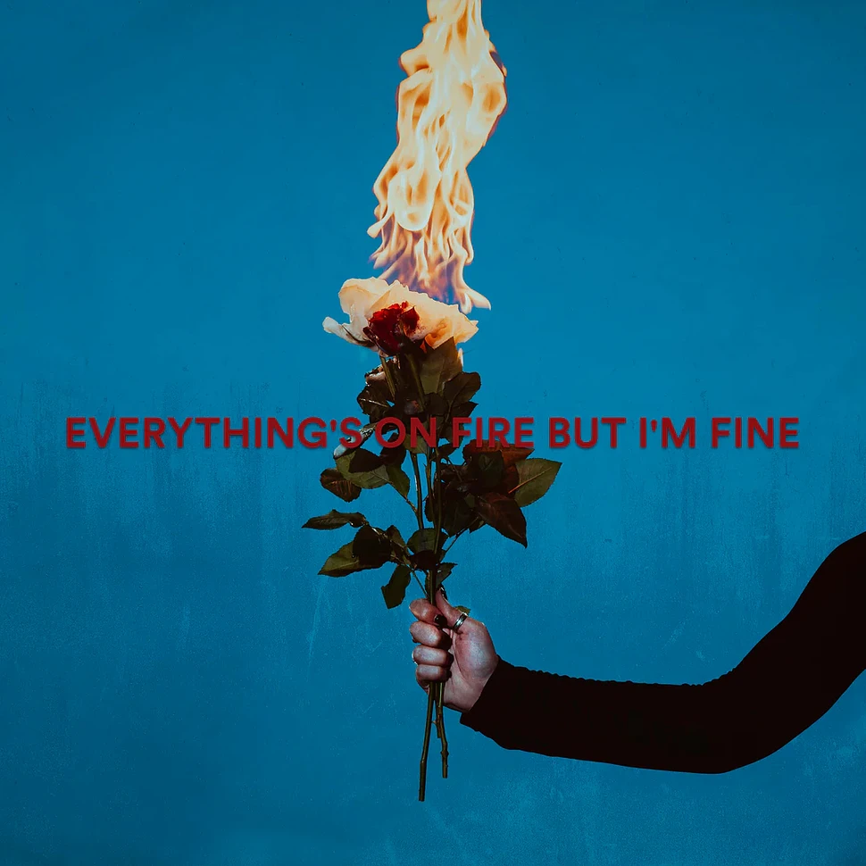 As December Falls - Everything's On Fire But I'm Fine Red Vinyl Edition