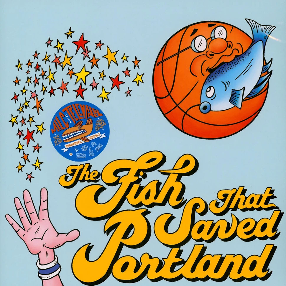 Milc & Televangel - The Fish That Saved Portland Orange Vinyl Edition