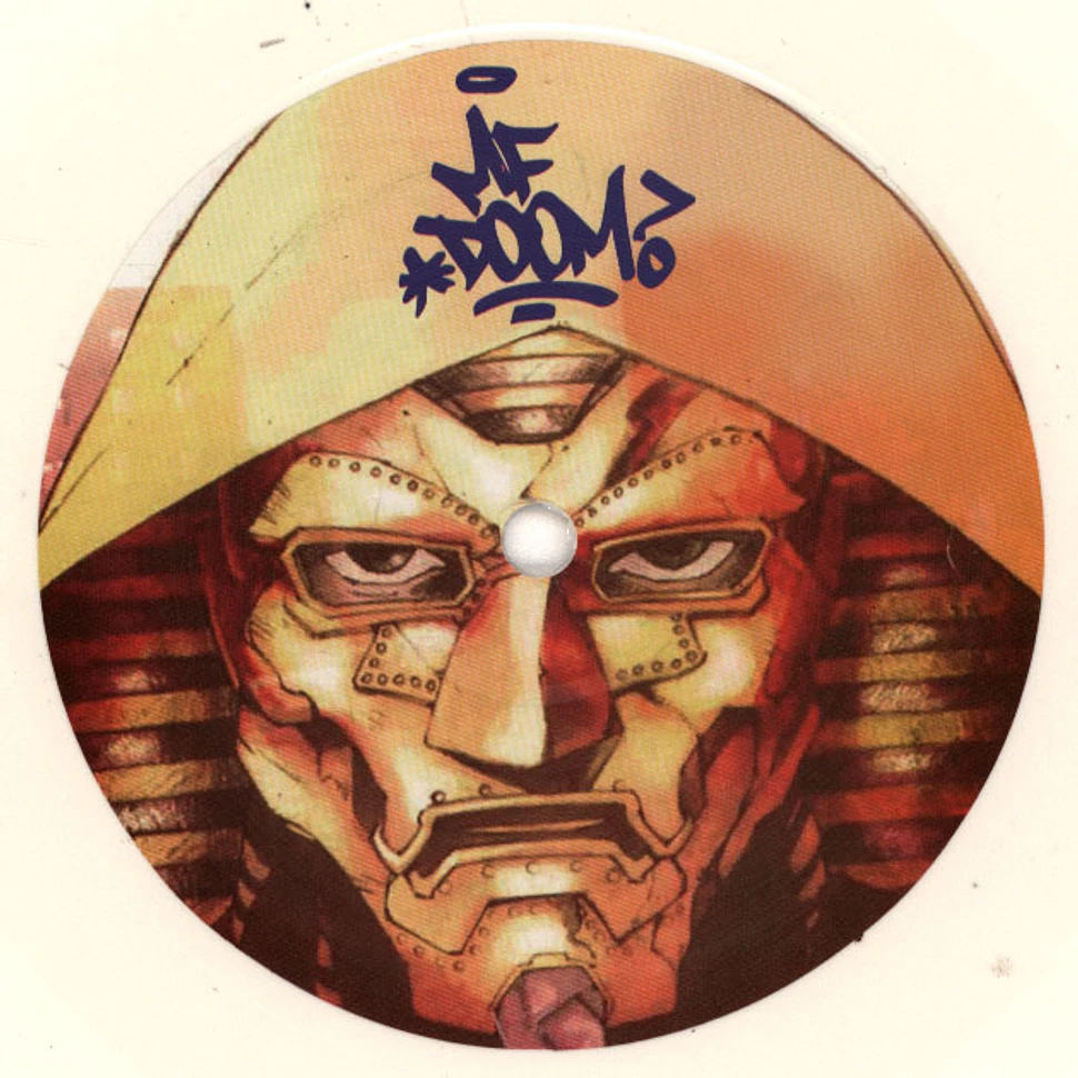 MF DOOM X Nas - Nastradoomus Volume 2 White Vinyl Edition without Sleeve
