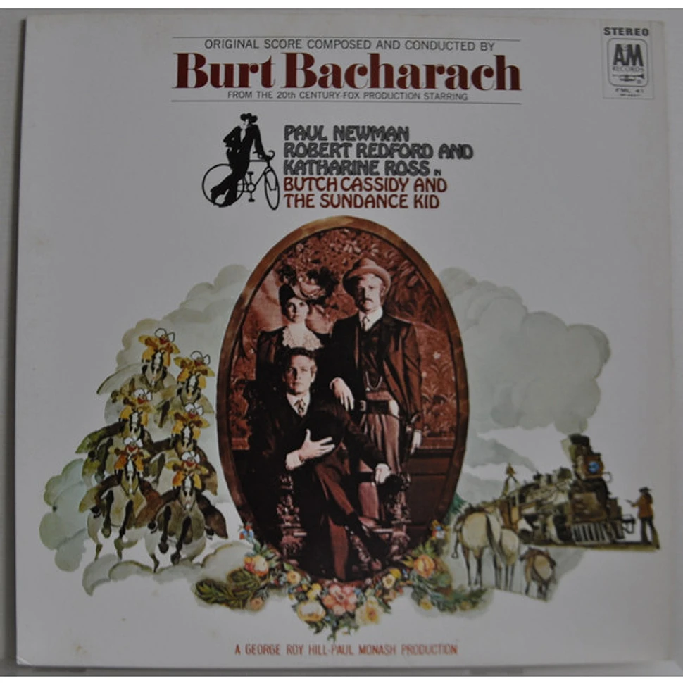 Burt Bacharach = Burt Bacharach - From The 20th Century-Fox Production "Butch Cassidy And The Sundance Kid" = 明日に向かって撃て