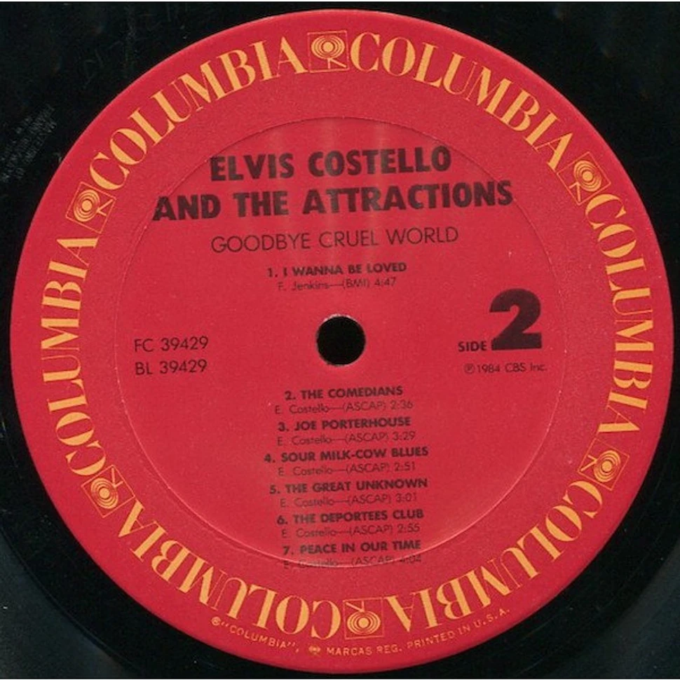 Elvis Costello & The Attractions - Goodbye Cruel World