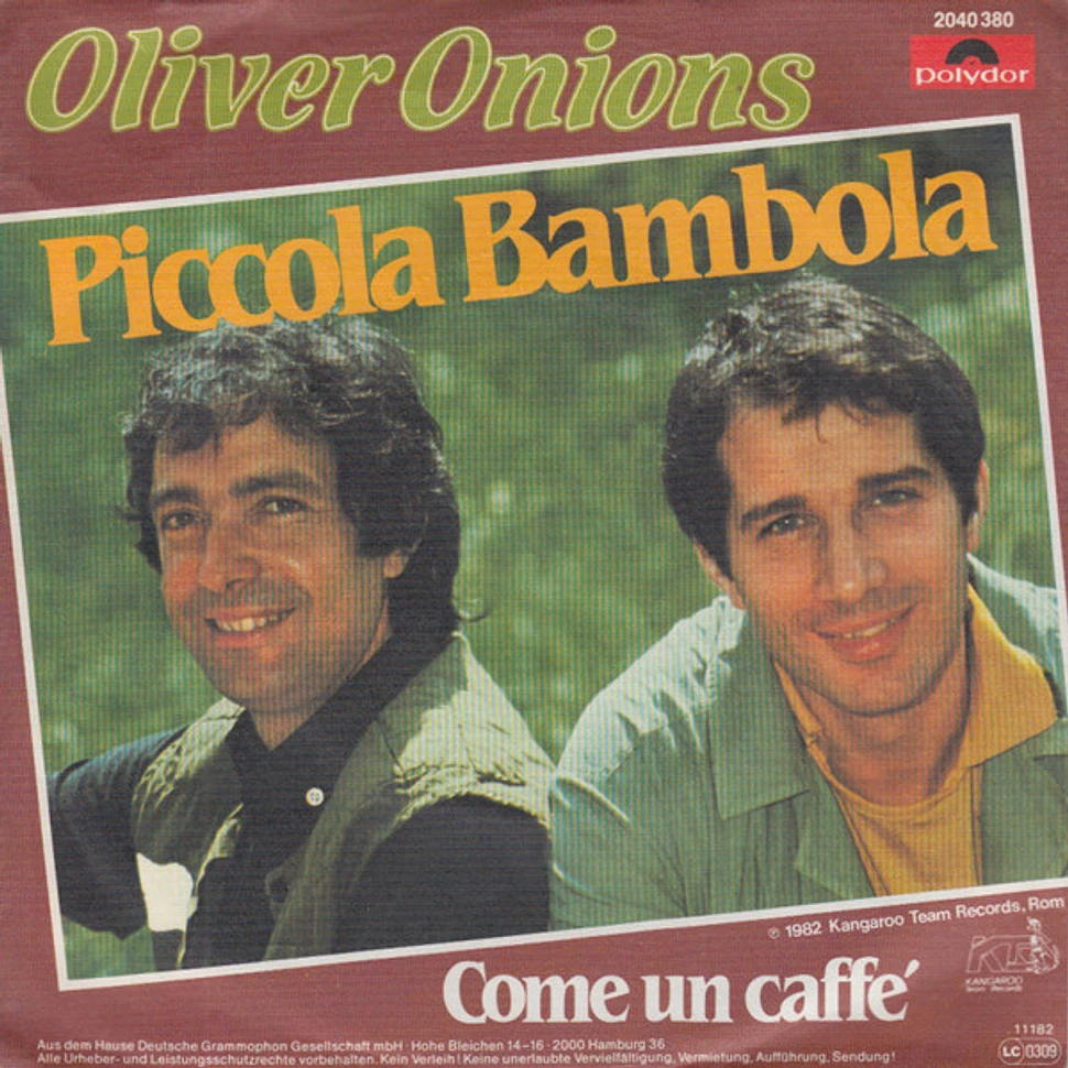 Oliver Onions - Piccola Bambola