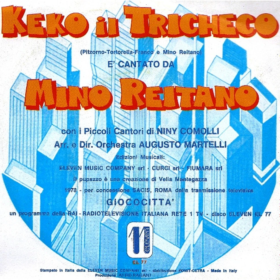 Mino Reitano - Keko Il Tricheco