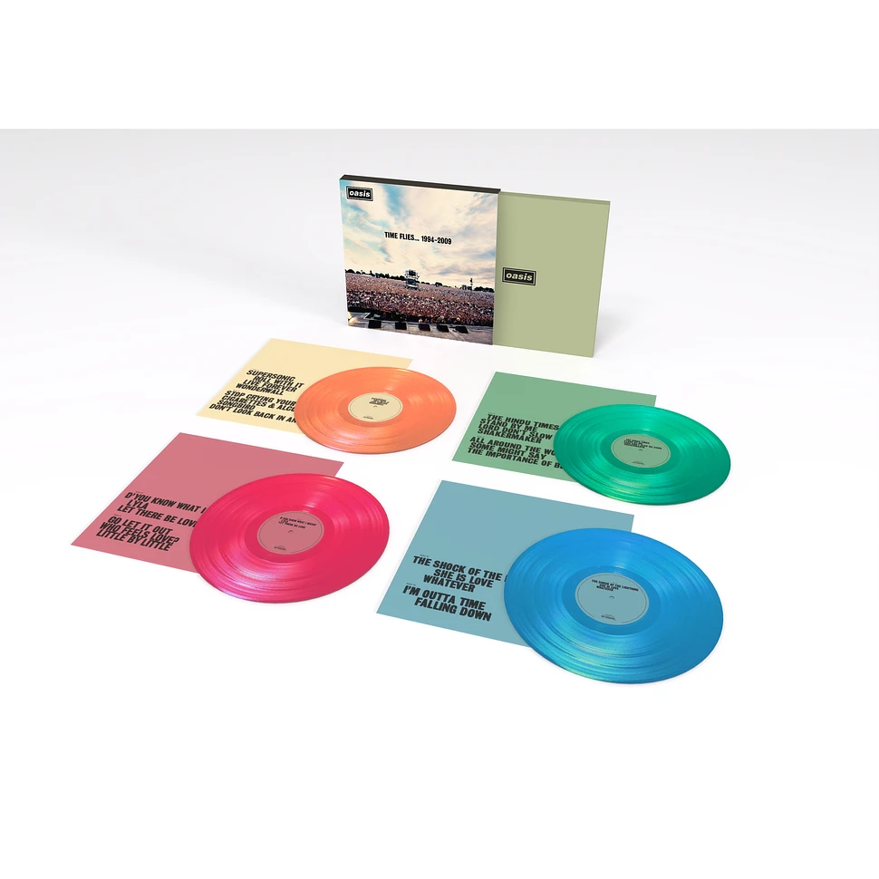 【限定】レコードストアデイ Oasis オアシスTime Flies 新品 Time Flies 1994-2009＜RECORD STORE DAY対象商品/限定盤