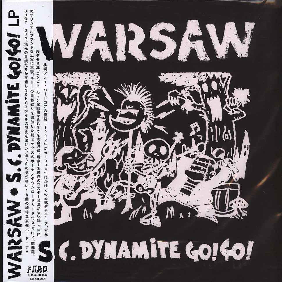 Warsaw - S.C. Dynamite Go Go!! Black Vinyl Edition