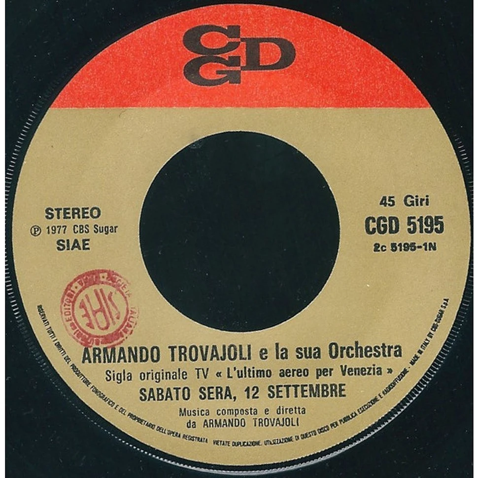 Armando Trovaioli - Sabato Sera, 12 Settembre